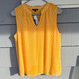 Papermoon Bright Yellow Sleeveless Top
